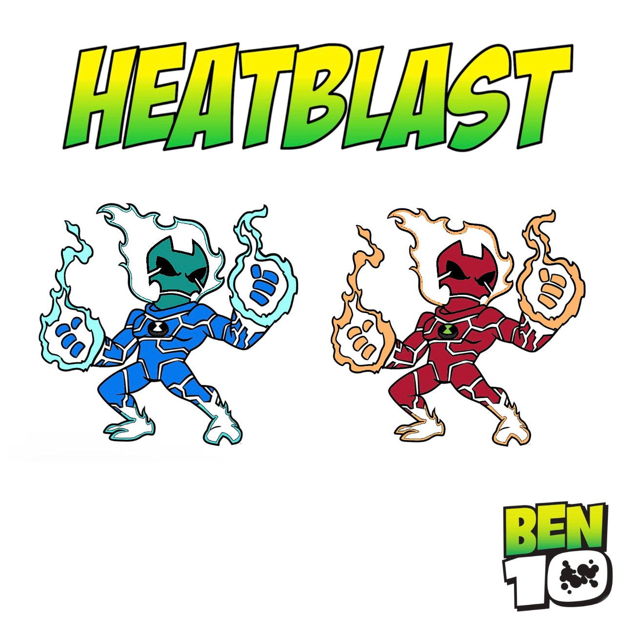 "Heatblast bundle (gitd)